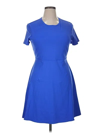 Pre-owned Unbranded Casual Dress In Blue