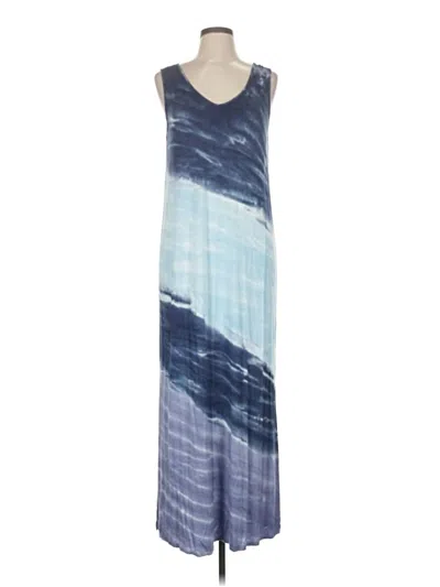 Pre-owned Unbranded Casual Dress In Blue