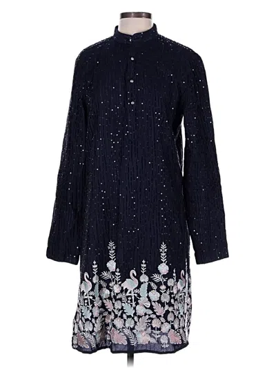 Pre-owned Unbranded Casual Dress In Blue