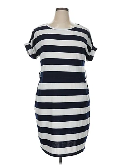 Pre-owned Unbranded Casual Dress In Blue