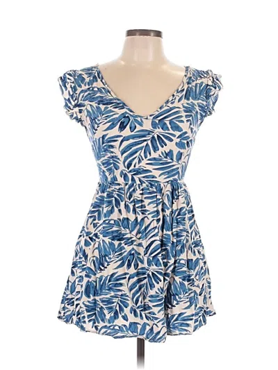 Pre-owned Unbranded Casual Dress In Blue