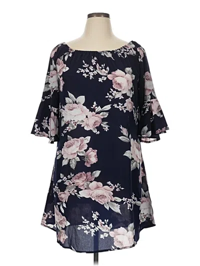 Pre-owned Unbranded Casual Dress In Blue