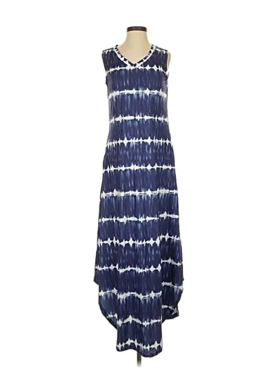 Pre-owned Unbranded Casual Dress In Blue