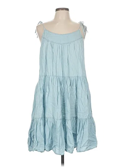 Pre-owned Unbranded Casual Dress In Blue