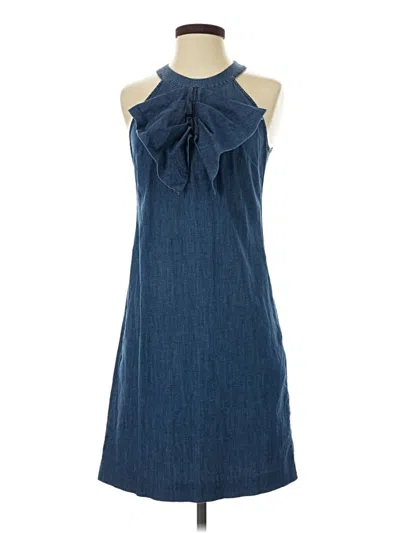 Pre-owned Unbranded Casual Dress In Blue