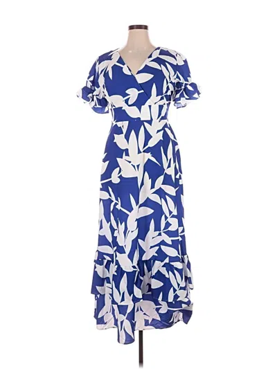 Pre-owned Unbranded Casual Dress In Blue