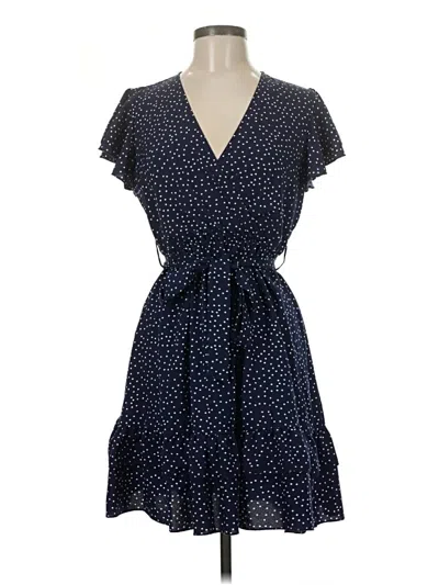 Pre-owned Unbranded Casual Dress In Blue