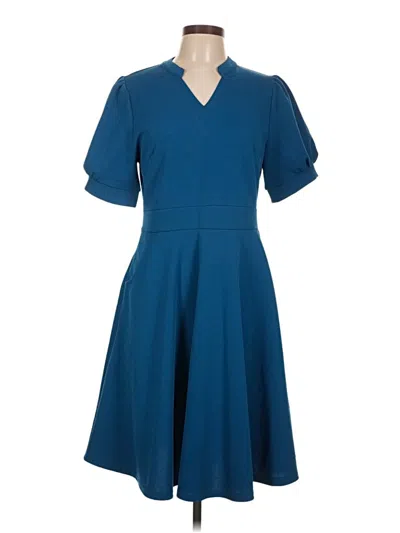 Pre-owned Unbranded Casual Dress In Blue