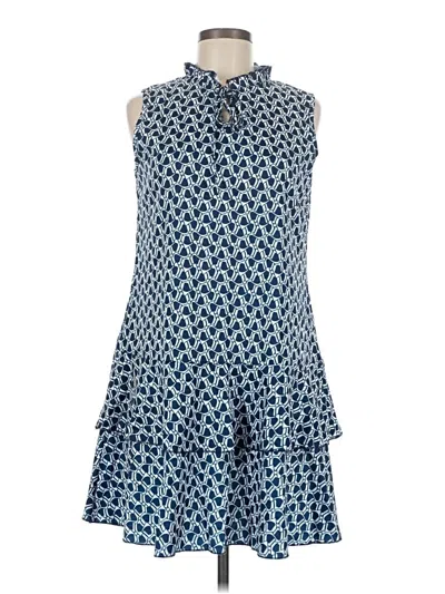 Pre-owned Unbranded Casual Dress In Blue