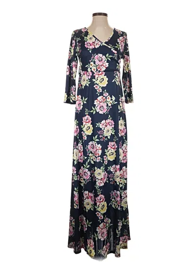 Pre-owned Unbranded Casual Dress In Blue