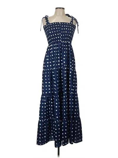 Pre-owned Unbranded Casual Dress In Blue