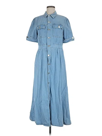 Pre-owned Unbranded Casual Dress In Blue