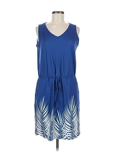Pre-owned Unbranded Casual Dress In Blue