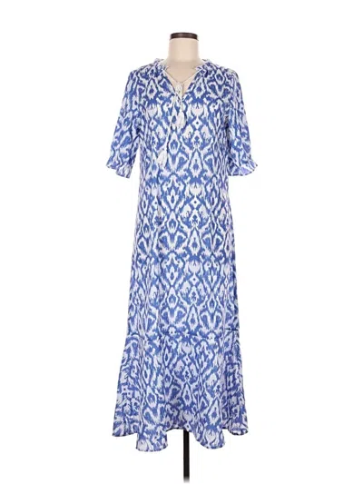 Pre-owned Unbranded Casual Dress In Blue