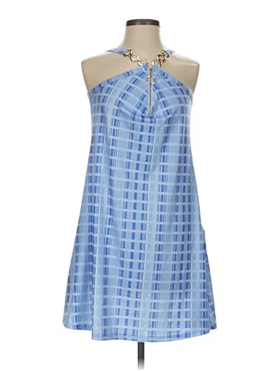 Pre-owned Unbranded Casual Dress In Blue