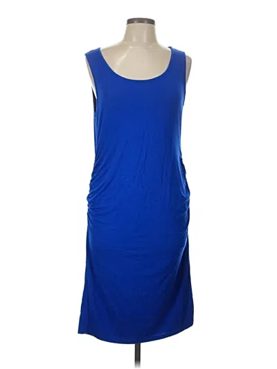 Pre-owned Unbranded Casual Dress In Blue