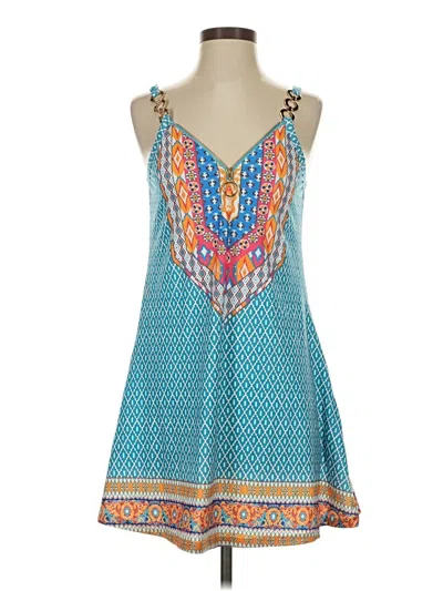 Pre-owned Unbranded Casual Dress In Blue