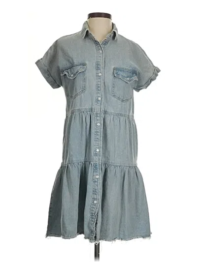 Pre-owned Unbranded Casual Dress In Blue