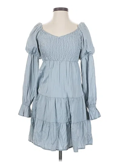 Pre-owned Unbranded Casual Dress In Blue
