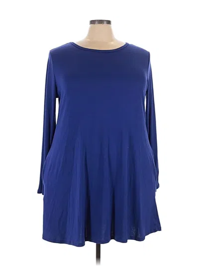 Pre-owned Unbranded Casual Dress In Blue