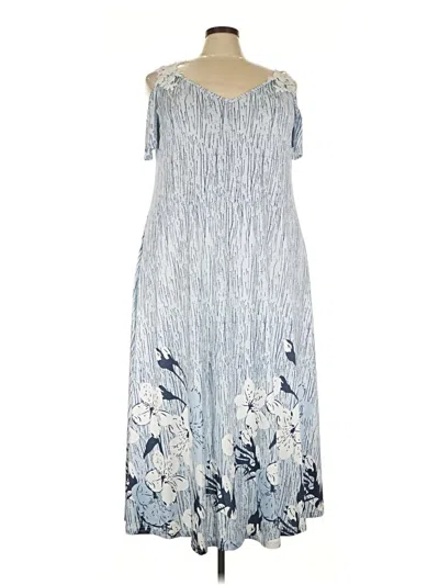 Pre-owned Unbranded Casual Dress In Blue