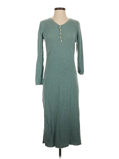 Pre-owned Unbranded Casual Dress In Blue