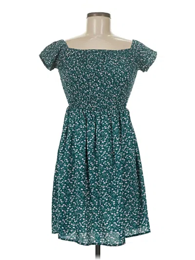 Pre-owned Unbranded Casual Dress In Blue