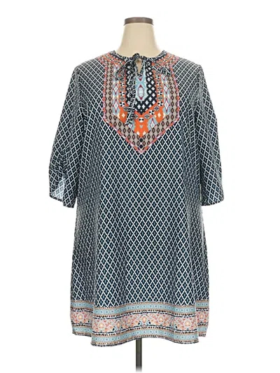Pre-owned Unbranded Casual Dress In Blue
