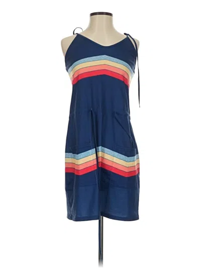 Pre-owned Unbranded Casual Dress In Blue