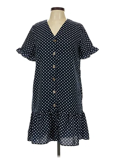 Pre-owned Unbranded Casual Dress In Blue