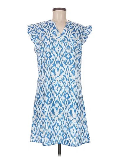 Pre-owned Unbranded Casual Dress In Blue