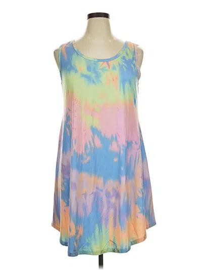 Pre-owned Unbranded Casual Dress In Blue