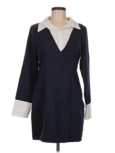 Pre-owned Unbranded Casual Dress In Blue