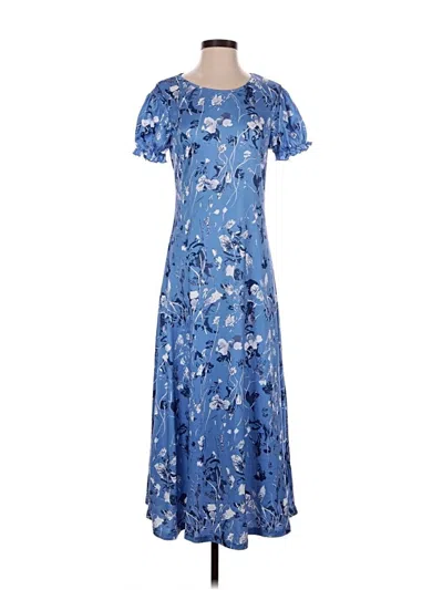 Pre-owned Unbranded Casual Dress In Blue