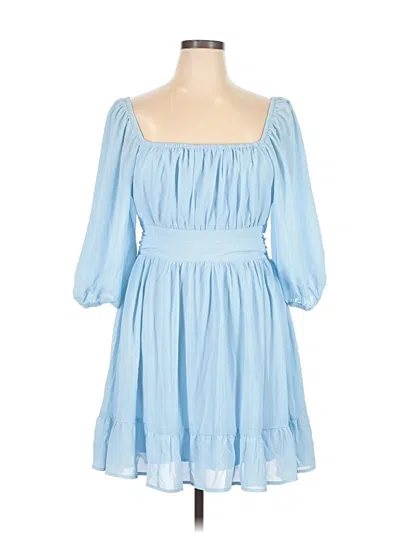 Pre-owned Unbranded Casual Dress In Blue