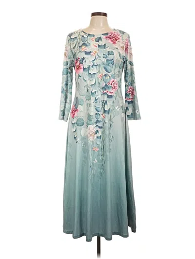 Pre-owned Unbranded Casual Dress In Blue