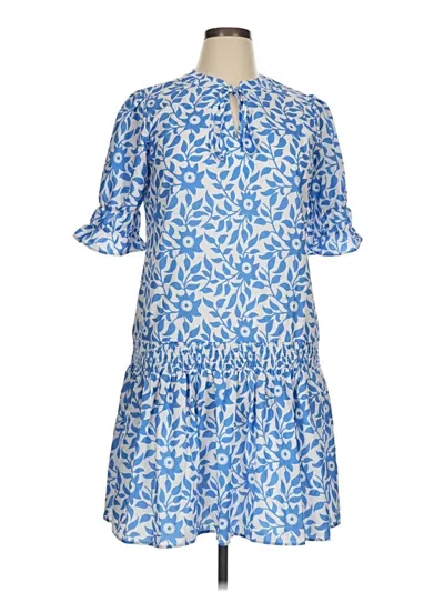Pre-owned Unbranded Casual Dress In Blue