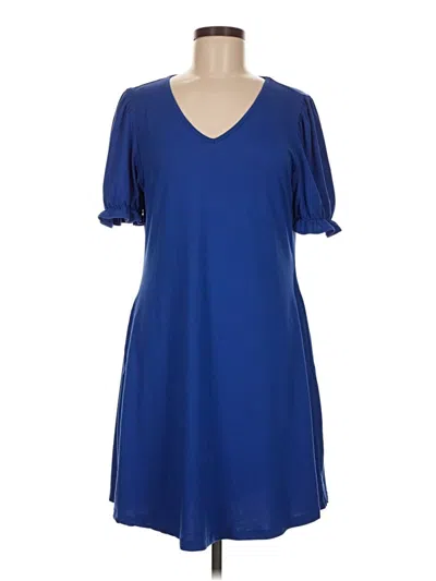 Pre-owned Unbranded Casual Dress In Blue