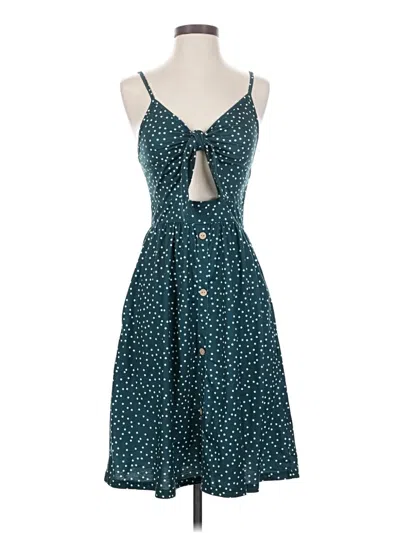 Pre-owned Unbranded Casual Dress In Blue