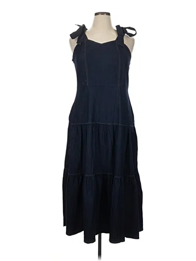 Pre-owned Unbranded Casual Dress In Blue