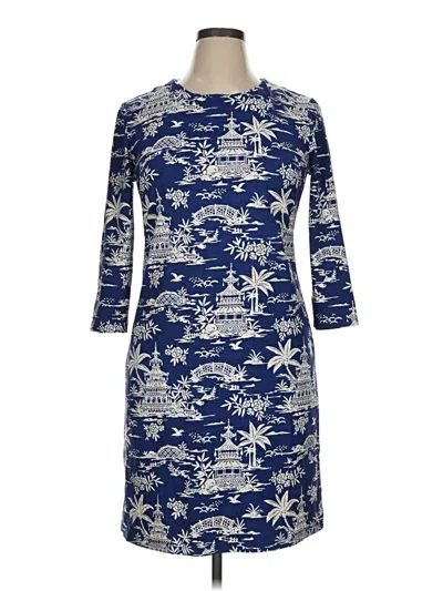 Pre-owned Unbranded Casual Dress In Blue