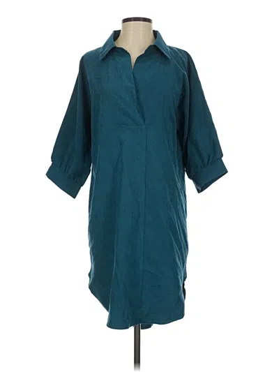 Pre-owned Unbranded Casual Dress In Blue