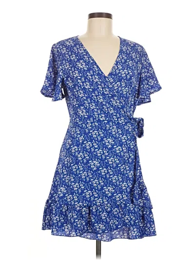 Pre-owned Unbranded Casual Dress In Blue