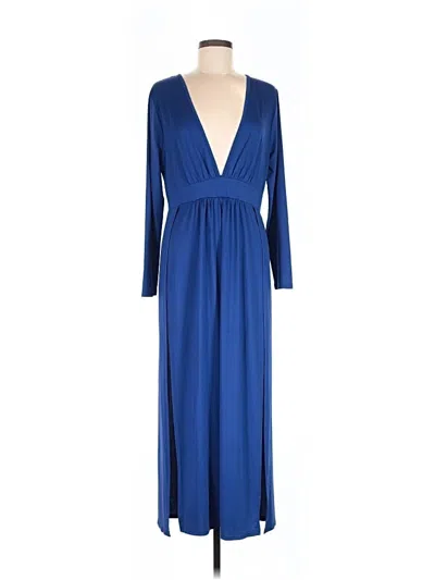 Pre-owned Unbranded Casual Dress In Blue