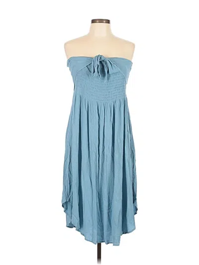 Pre-owned Unbranded Casual Dress In Blue