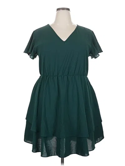 Pre-owned Unbranded Casual Dress In Blue