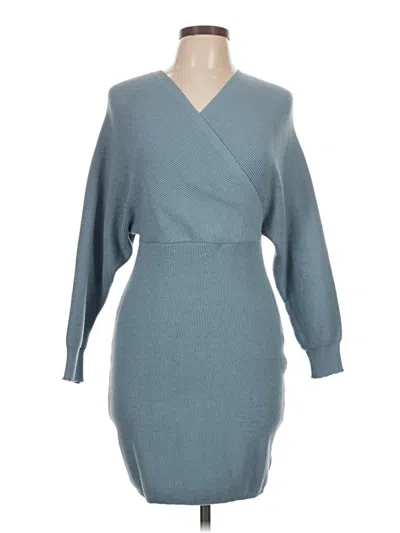 Pre-owned Unbranded Casual Dress In Blue
