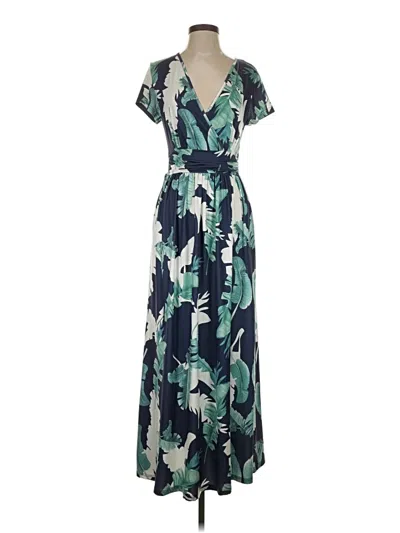 Pre-owned Unbranded Casual Dress In Blue