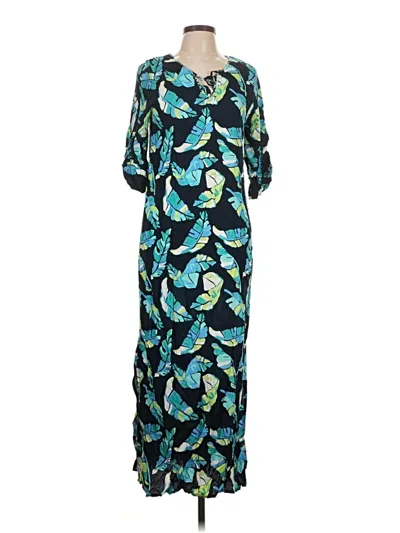 Pre-owned Unbranded Casual Dress In Blue