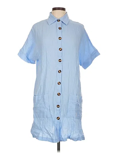 Pre-owned Unbranded Casual Dress In Blue